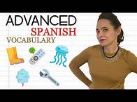Video thumbnail for Learn Advanced Spanish Vocabulary II 🏆: 100 New Spanish Words for Advanced Students C1-C2.