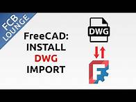 Video thumbnail for Install DWG Import/Export for FreeCAD