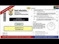 Video thumbnail for Sequences and Series November 2024 Grade 12 Maths Paper 1 Question 2 - 3