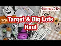 Video thumbnail for Target & Big Lots Haul | September 2024