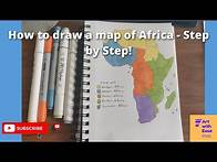 Video thumbnail for Let's draw a map of Africa! Step by Step!