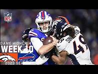 Video thumbnail for Denver Broncos vs. Buffalo Bills | 2023 Week 10 Game Highlights