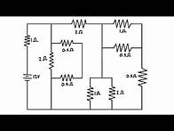 Video thumbnail for Equivalent Resistance of a Complex Circuit with Series and Parallel Resistors