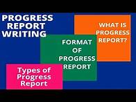 Video thumbnail for Progress Report Writing | Progress Report Format | Types of Progress Report |