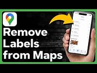 Video thumbnail for How To Remove Labels From Google Maps