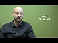 Video thumbnail for Lexical Semantics