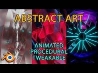 Video thumbnail for Make abstract animated art in Blender