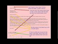 Video thumbnail for How to write a business letter