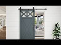 Video thumbnail for Soft-Close Barn Door Kit Installation