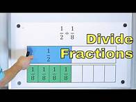 Video thumbnail for Understand Fraction Division w/ Pictures and Models - [6-2-11]