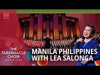 Video thumbnail for The Tabernacle Choir World Tour – Manila, Philippines