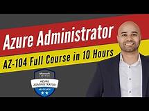 Video thumbnail for AZ-104 Full Course | Microsoft Azure Administrator Certification Training