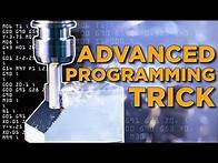 Video thumbnail for G & M Code - Advanced Manual Programming Trick - TITANS of CNC Vlog #51