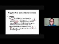 Video thumbnail for Copyediting and Headline Writing