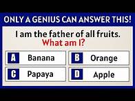 Video thumbnail for Can You Answer These 30 Tricky Riddles? Riddle Quiz with Answers