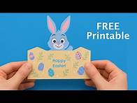 Video thumbnail for DIY Easter Bunny Craft with Free Printable | Print at Home with Epson EcoTank