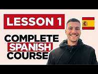 Video thumbnail for Lesson 1: The Basics - FREE Complete Spanish Course for Beginners #spanishlessons #duolingo