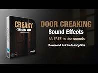 Video thumbnail for Door Creaking Sound Effects