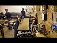 Video thumbnail for Big Beautiful Black Walnut Log on Wood-Mizer LT50