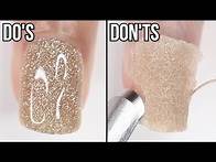 Video thumbnail for DOs & DON'Ts: gel nail polish | how to do gel nails at home