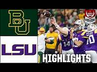 Video thumbnail for Texas Bowl: Baylor Bears vs. LSU Tigers | Full Game Highlights | ESPN College Football