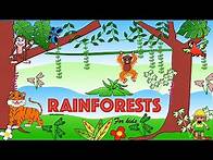 Video thumbnail for Tropical rainforests for Kids | Facts and Quiz