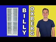 Video thumbnail for Step By Step | BILLY OXBERG Bookcase IKEA Tutorial