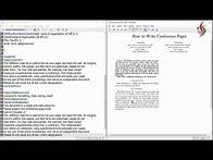 Video thumbnail for Simple & Easy way to write IEEE Conference paper in Latex