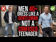 Video thumbnail for Over 40? Here’s How to Wear JEANS Like a TRUE GENTLEMAN