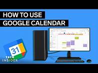 Video thumbnail for How To Use Google Calendar (2022)