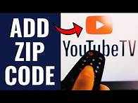Video thumbnail for How To Add Zip Code To Youtube Tv