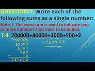 Video thumbnail for GRADE 7 MATHEMATICS FINAL EXAM REVISION 1 (QUESTIONS & ANSWERS 1)