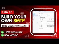 Video thumbnail for [Step By Step] How to Build SMTP Mail Server and Send Bulk Emails | Email Marketing