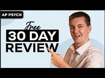 Video thumbnail for FREE AP Psych 30-DAY Review Plan