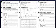 Video thumbnail for Area and Perimeter Worksheet Pack