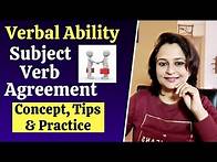 Video thumbnail for Subject Verb Agreement in English Grammar - Concept, Tips & Practice for Placement Tests & Exams