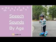 Video thumbnail for Articulation Norms [Speech sounds by age chart + common developmental speech errors]