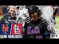 Video thumbnail for Mets vs Cardinals (4/18/25) | Francisco Lindor Walk-Off HR | Mets Highlights