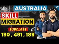 Video thumbnail for Subclass 189 , 190, 491 Recent Changes & Updates by Australian Government for 2025 | Skill Migration