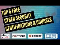 Video thumbnail for Top 5 Free Cyber Security Certifications for Beginners