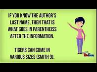 Video thumbnail for In Text Citations for Beginners (MLA)