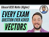 Video thumbnail for Every exam question ever asked… Vectors 💀 // [Edexcel GCSE Maths, Higher]