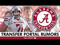 Video thumbnail for Alabama Football Spring Transfer Portal Rumors On Offensive Tackle Joe Cotton + Recruiting Rumors