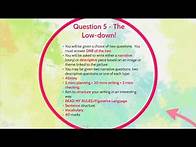 Video thumbnail for AQA GCSE English Language Paper 1 Question 5 (2017 onwards) - Overview