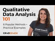 Video thumbnail for Qualitative Data Analysis 101 Tutorial: 6 Analysis Methods + Examples