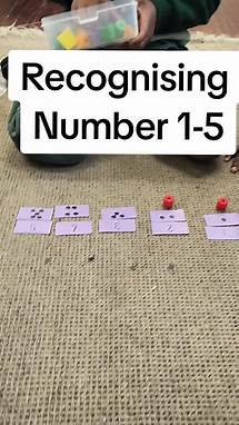 Video thumbnail for Intervention activity idea. Recognising numbers 1-5 and understanding the value of each number. #foryoupage #fyp #teachersoftiktok #grade1 #mathematics