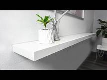 Video thumbnail for How To Install Floating Shelves | Easy DIY IKEA Floating Shelves Install!