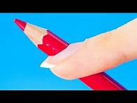 Video thumbnail for Fun & Weird Nail Art Hacks for Beginners!