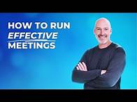 Video thumbnail for Effective Meetings: Level 10 Meeting for Entrepreneurial Leadership Teams