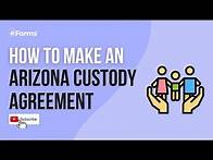 Video thumbnail for Arizona Custody Agreement (Parenting Plan)